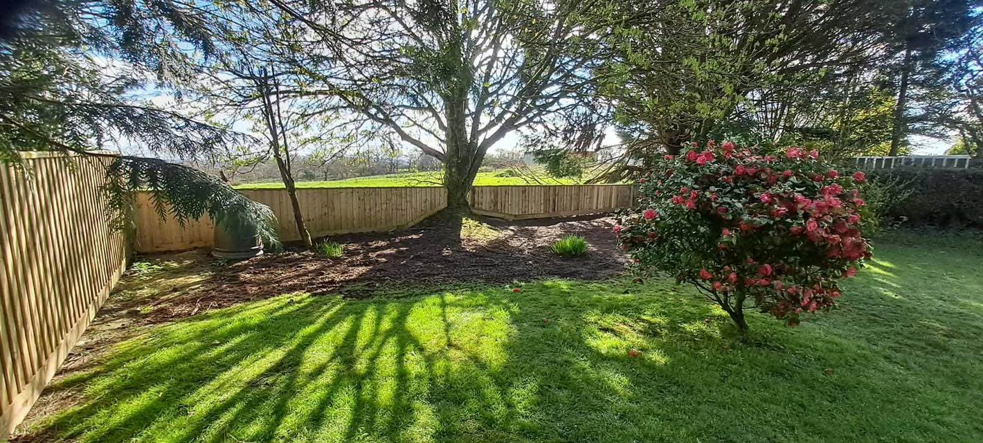 Garden fencing — Inside and Out Maintenance, North Devon